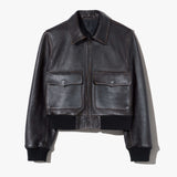 Nili Lotan - REDLEY LEATHER BOMBER JACKET