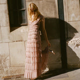 DÔEN - PIERRETTE DRESS -- PALE ROSE