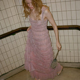 DÔEN - PIERRETTE DRESS -- PALE ROSE