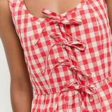 Loeffler Randall - Pilar Tie-Front Top