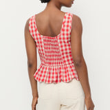 Loeffler Randall - Pilar Tie-Front Top