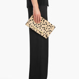 Khaite - Piper Clutch in Spotted Haircalf