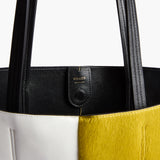 Khaite - Piper Patchwork Tote in Fern Multi