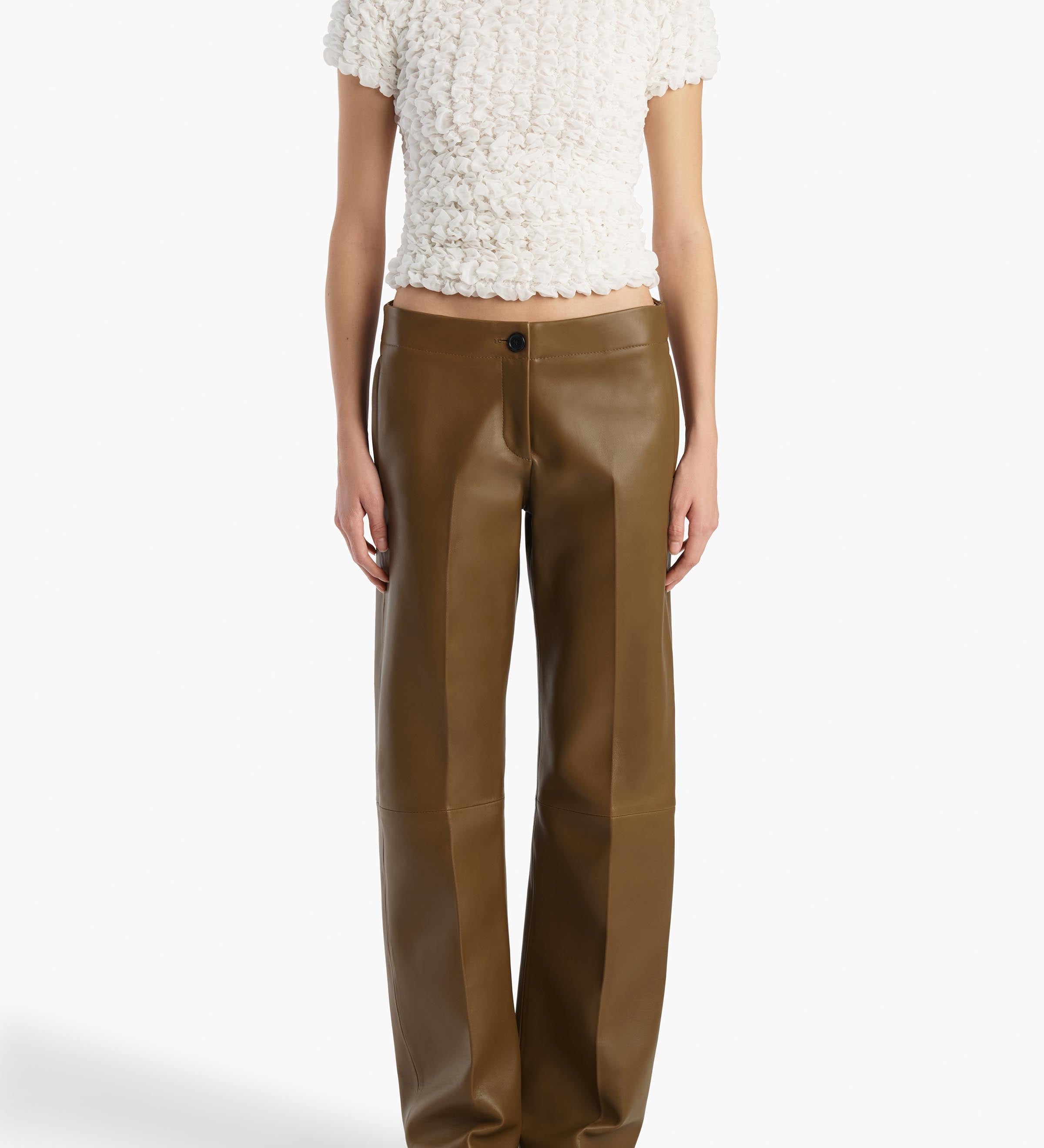 Khaite - Polly Top in Chalk