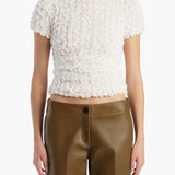 Khaite - Polly Top in Chalk