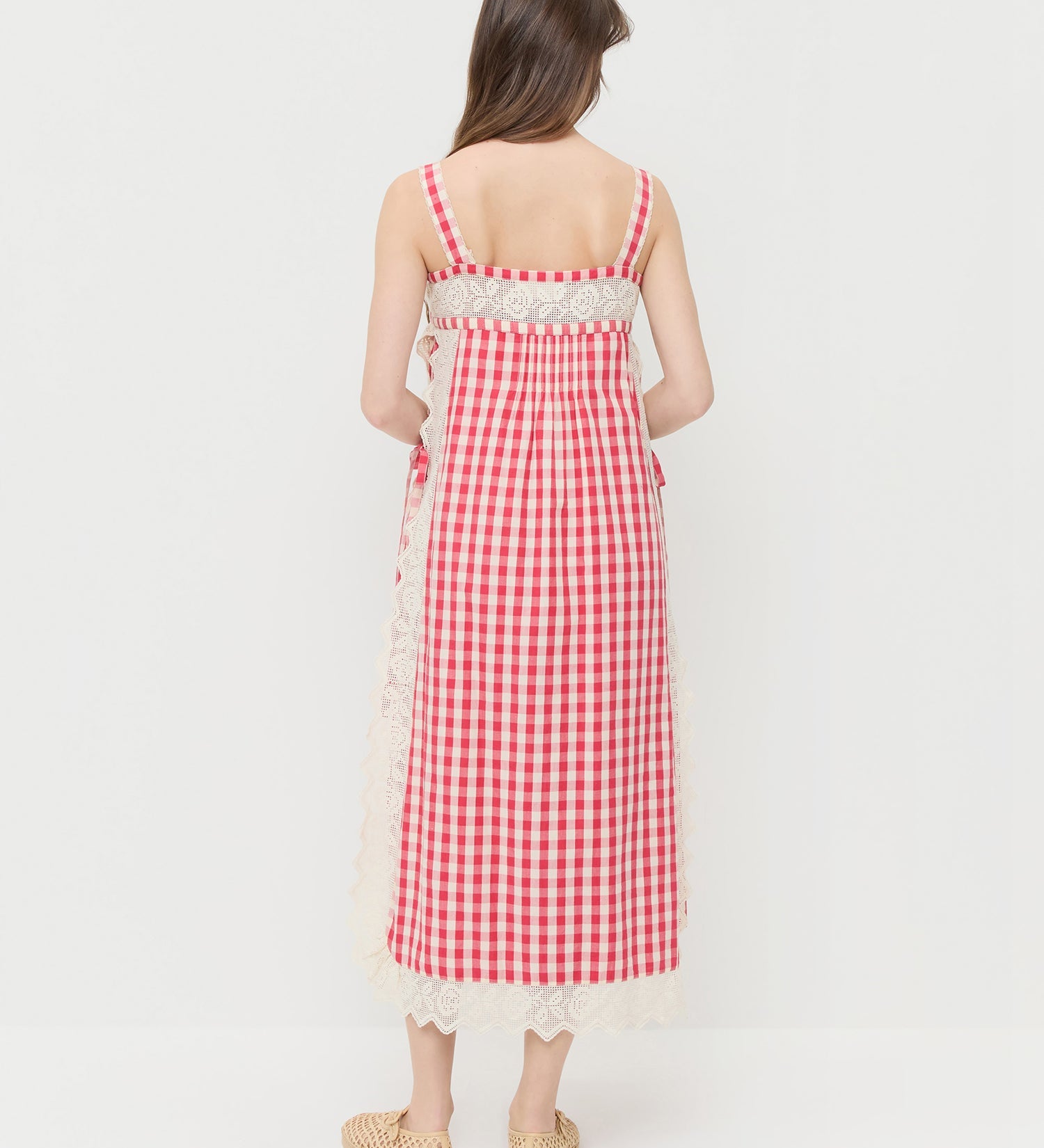 Loeffler Randall - Poppy Lace Trim Dress