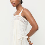Loeffler Randall - Poppy Lace Trim Dress