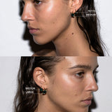 Dorsey - PORTER CUSHION-CUT EARRINGS IN LAB EMERALD
