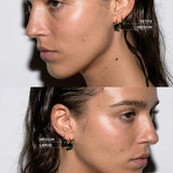 Dorsey - PORTER CUSHION-CUT EARRINGS IN VIRIDIAN GREEN MOISSANITE