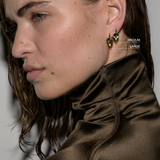 Dorsey - PORTER PEAR-CUT EARRINGS IN LAB MOSS GREEN TOURMALINE