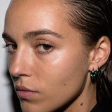 Dorsey - PORTER PEAR-CUT EARRINGS IN LAB EMERALD