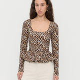 Loeffler Randall - Posie Peplum Top