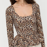 Loeffler Randall - Posie Peplum Top