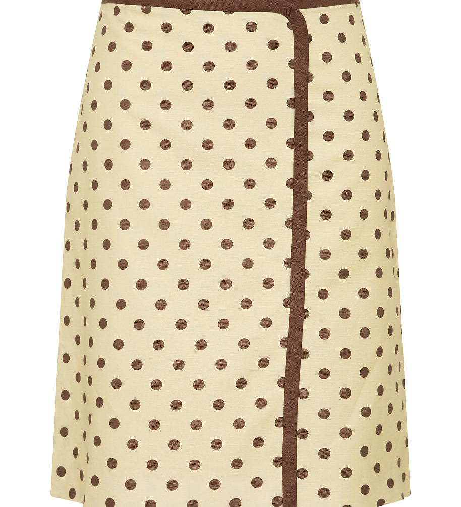Posse - BOWIE SKIRT - VANILLA/CHOC