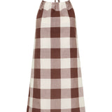 Posse - CALLIE MINI DRESS - MOCHA GINGHAM