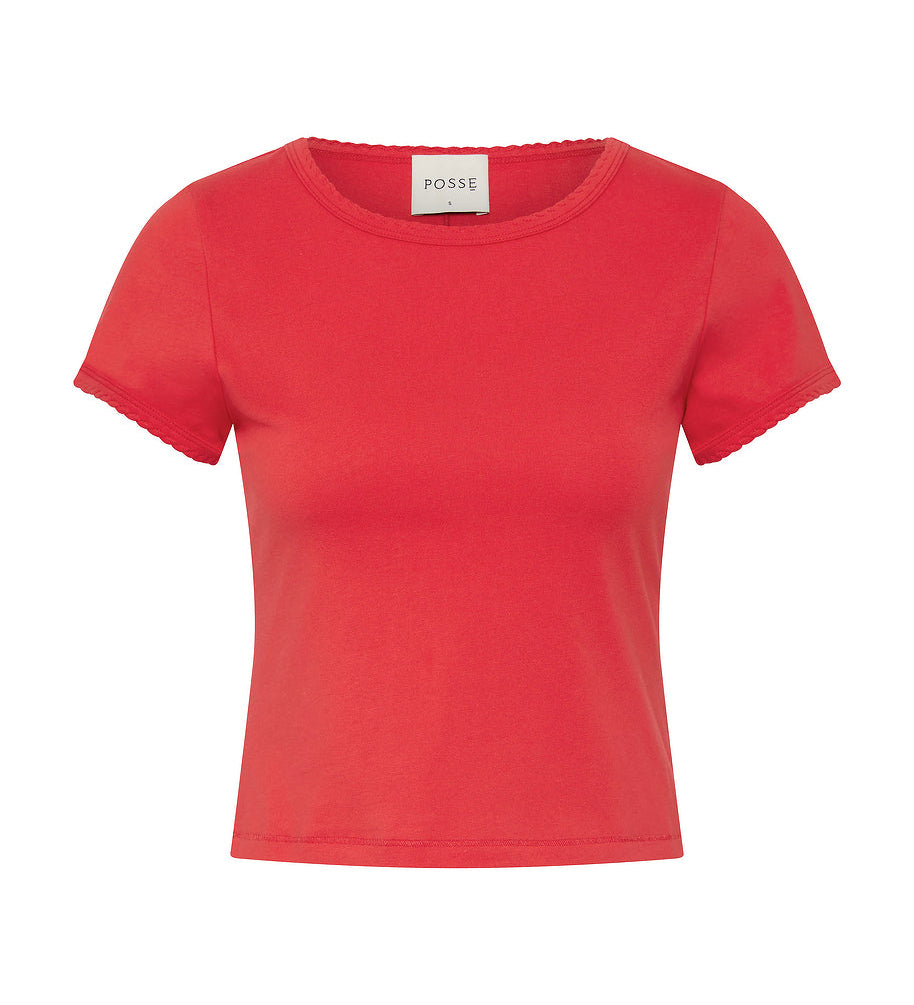 Posse - CLOVER TEE - RED