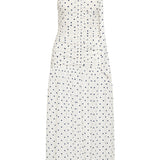 Posse - EDIE DRESS - CREAM BLUE POLKA DOT