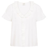 Posse - EZRA BLOUSE - VINTAGE WHITE
