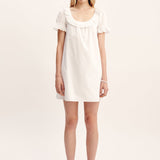 Posse - EZRA SHIFT DRESS - VINTAGE WHITE