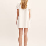 Posse - EZRA SHIFT DRESS - VINTAGE WHITE