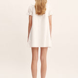 Posse - EZRA SHIFT DRESS - VINTAGE WHITE