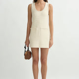 Posse - HARLAN MINI DRESS - CREAM