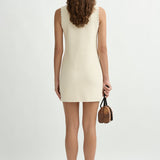 Posse - HARLAN MINI DRESS - CREAM