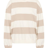 Posse - HUGO JUMPER - BEIGE IVORY STRIPE