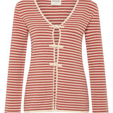 Posse - KASH CARDIGAN - PINK STRIPE