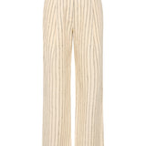 Posse - MACKENZIE TROUSER - CREAM PINSTRIPE