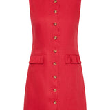 Posse - MATILDA BUTTON DOWN MINI - RED