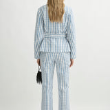 Posse - HEIDI JACKET - BLUE GINGHAM