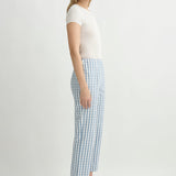 Posse - HEIDI TROUSER - BLUE GINGHAM