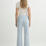 Posse - HEIDI TROUSER - BLUE GINGHAM