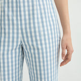 Posse - HEIDI TROUSER - BLUE GINGHAM