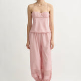 Posse - PEARL CAMI - BERRY CHOC POLKA DOT