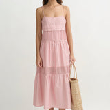 Posse - PEARL DRESS - BERRY CHOC POLKA DOT