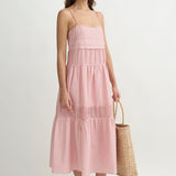 Posse - PEARL DRESS - BERRY CHOC POLKA DOT