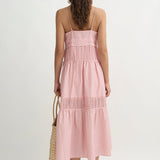 Posse - PEARL DRESS - BERRY CHOC POLKA DOT