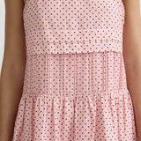 Posse - PEARL DRESS - BERRY CHOC POLKA DOT