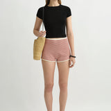 Posse - KASH SHORT - PINK STRIPE