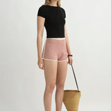 Posse - KASH SHORT - PINK STRIPE