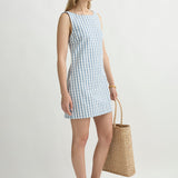 Posse - HEIDI DRESS - BLUE GINGHAM