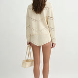 Posse - DYLAN CARDIGAN - PEARL