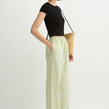 Posse - WENDY PANT - PEAR GINGHAM