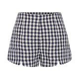 Posse - SADIE SHORT - NAVY GINGHAM