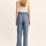 Posse - THEA TROUSER - STEEL BLUE