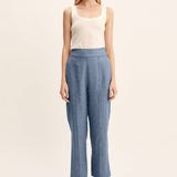 Posse - THEA TROUSER - STEEL BLUE