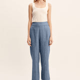 Posse - THEA TROUSER - STEEL BLUE