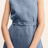 Posse - THEA TUNIC - STEEL BLUE